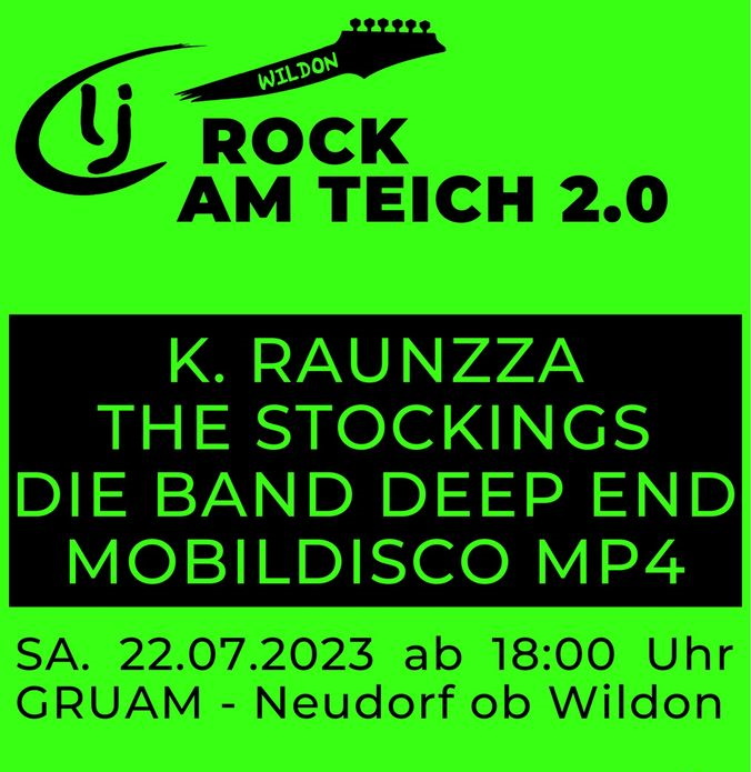 Dialektrockband K.Raunzza Rock am Teich Landjugend Wildon K.Raunzza Rock am Teich Landjugend Wildon Dialektrock Mundartband